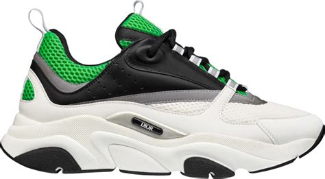 dior b22 lime green|dior b22 white and black.